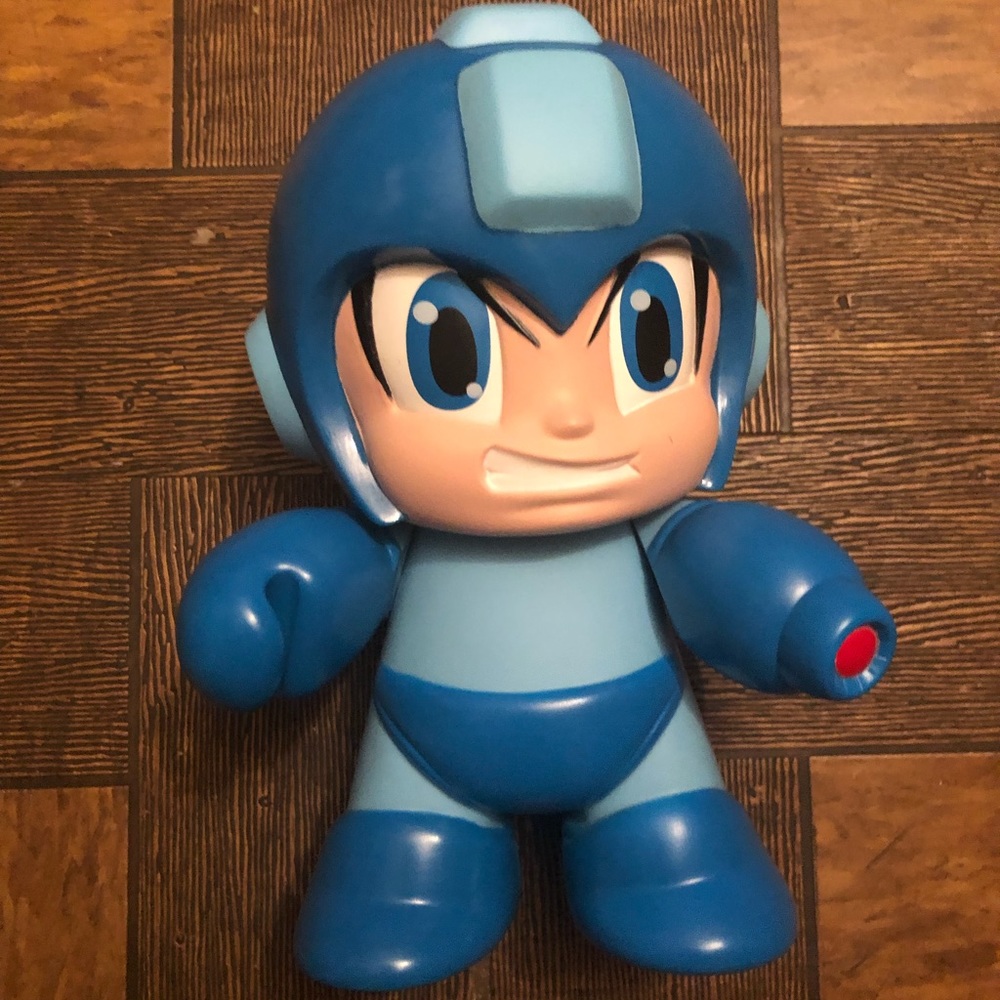 Kidrobot Mega Man 7” Action Figure Nike Jordan 1 Adidas Samba New Balance 2002R